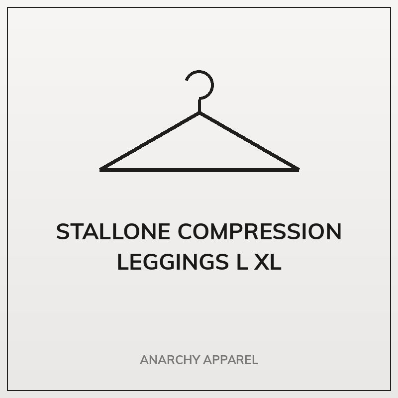 Stallone Compression Leggings L XL