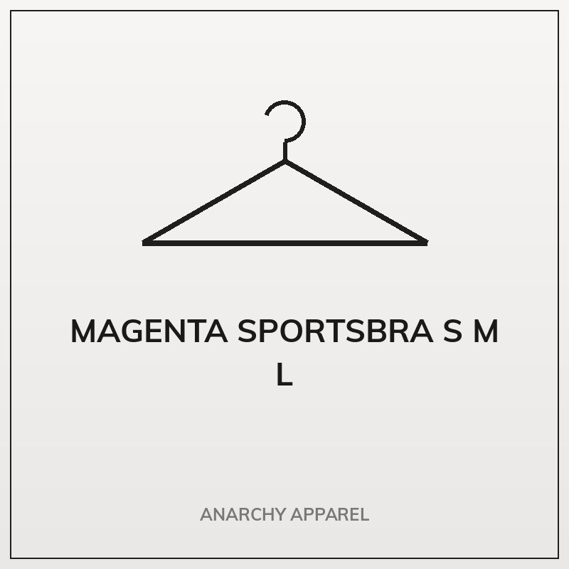 Magenta Sportsbra S M L