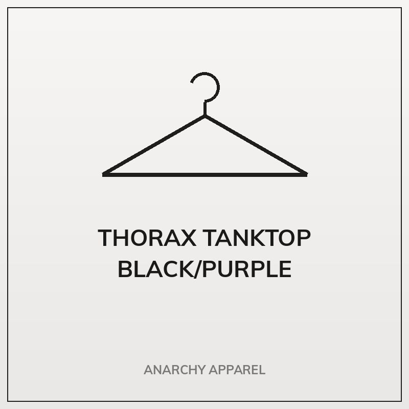 Thorax Tanktop Black/Purple